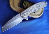 CURTISS CUSTOM KNIVES F3 large Frame Lock Knife Milled Titanium
New in Pouch! - 1 of 10