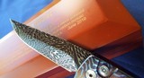ProTech BREND Ultimate ~ Chad Nichols Moku -Ti Mirror polished with Carbon Mosaic Damascus - 7 of 14