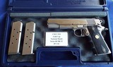 STAINLESS COLT 1911 GOLD CUP NATIONAL MATCH SERIES 80 MK IV45CAL.LIKE NEW! EXCELLENT CONDITION! - 2 of 14