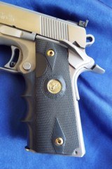 STAINLESS COLT 1911 GOLD CUP NATIONAL MATCH SERIES 80 MK IV45CAL.LIKE NEW! EXCELLENT CONDITION! - 6 of 14
