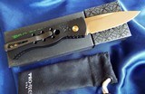 CUSTOM PRO-TECHTR-2 PT20 AUTO * ROSE GOLD * LIMITED EDITION KNIFE #44 of 50 Brand New in Box!! STUNNING NEW MODEL - 2 of 9