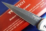 CUSTOM PRO-TECH
GODSON
MASTODON IVORY ~ TITANIUM ~ NICHOLS DAMASCUS
AUTO KNIFE 1 of 6 (APRIL 2020) - 5 of 11