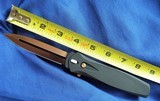 Pro-Tech *PROTOTYPE* Dark Angel OTF Auto Solid Black Handle ROSE GOLD Blade ~ Blade Show 2019 3201-RG (NIB) - 7 of 10