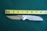 PROTECH "STEEL CUSTOM" LIMITED EDITION AUTO (#7 of 50) 416 STEEL FRAME/ FISH SCALE/MIRROR POLISHED/ PEARL BUTTON TR3x1.4 *NIB* - 9 of 9