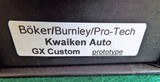Boker / Burnley / ProTech "Kwaiken Auto"
**PROTOTYPE**
GX Custom NIB
created for 2018 USN GATHERING - 11 of 11