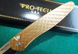 ProTech COPPER ROSE (3454-2T) NEWPORT with 2-tone Satin Blade Limited Edition (#15 of 50) NEW IN BOX - 4 of 11