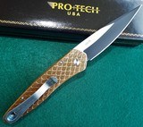 ProTech COPPER ROSE (3454-2T) NEWPORT with 2-tone Satin Blade Limited Edition (#15 of 50) NEW IN BOX - 3 of 11