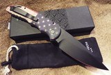 PRO-TECH
VINTAGE FLAG ~TACTICAL RESPONSE 4 Limited edition AUTO FOLDER
#2 of only 200 DLC BLACK BLADE (NIB) - 2 of 8
