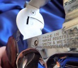 SMITH & WESSON MOD 29-2 NICKEL 44 MAG. 6.5" BARREL1970-71 NEARLY PRISTINE! - 9 of 15