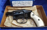 EARLY SMITH & WESSON CENTENNIAL 38sp. 1952 (pre mod 40) serial # 77xx Vintage Ivory Grips
CLEAN! - 2 of 15