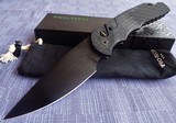 PRO-TECH TR-4 F3 OPERATOR
STERILE BLACK BLADE ~ TRITIUM BUTTON Feather texture Handle All Black Hardware AUTO KNIFE NIB - 1 of 10