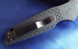 PRO-TECH KNIVES TR3X1 OPERATOR EDITION Tritium Button ~ Fish Scale Frame AUTO KNIFE NIB - 6 of 9