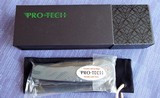 PRO-TECH "MALIBU" 3-D Machined TITANIUM Custom ~ Chad Nichols DAMASCUSPearl Button LockFlipper Knife NIB - 10 of 10