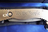 Pro-Tech TR-2 Steel Custom "We the People" Automatic Knife (3" Damascus) USA 2
Limited Edition #1 of ONLY 10 pieces!! NIB - 2 of 12