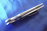 PRO-TECH TR-3 Ultimate Custom Bruce Shaw ENGRAVED 416 steel ~ Hand Ground Mirror Polished ~ Black Pearl Button
NIB - 10 of 13