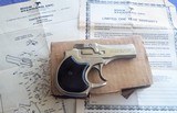 VINTAGE High Standard 22 magnum DERRINGER~ Nickel Excellent Condition 1975 with Early Box - 4 of 12
