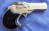 VINTAGE High Standard 22 magnum DERRINGER~ Nickel Excellent Condition 1975 with Early Box - 2 of 12