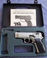 BTA-90 Baby 9mm Tanfoglio Compact Hard Chrome
Made in Italy Target Sights
Excellent Condition - 1 of 10