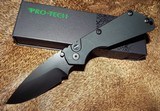 PROTECH STRIDER SNG AUTO OPERATOR SERIES. DLC STERILE BLACK with TRITIUM
BUTTON NIB - 1 of 5