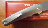 PRO-TECH CUSTOM MALIBU TITANIUM
FLIPPER ~ PAUA ABALONE INLAYS **STUNNING** NIB - 4 of 5