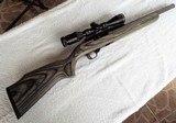CUSTOM RUGER 10/22 HEAVY LAMINATED STOCK
~ CUSTOM CLERKE PORTED TARGET BARREL with PENTAX SCOPE - 2 of 14