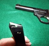 HIGH STANDARD "HAMDEN"
SUPERMATIC TROPHY 5 1/2" 22LR. MILITARY 107 Series
TARGET PISTOL Super Clean!! - 9 of 11