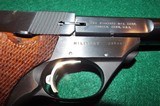 HIGH STANDARD "HAMDEN"
SUPERMATIC TROPHY 5 1/2" 22LR. MILITARY 107 Series
TARGET PISTOL Super Clean!! - 5 of 11