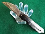 VALLOTTON
CUSTOM
AUTO KNIFE "TACTICAL RAPTOR" NICHOL'S DAMASCUS / CARBON FIBER / TITANIUM / ZIRCONIUM ~ NEW IN BOX! **DEALER** - 5 of 16