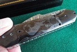 VALLOTTON
CUSTOM
AUTO KNIFE "TACTICAL RAPTOR" NICHOL'S DAMASCUS / CARBON FIBER / TITANIUM / ZIRCONIUM ~ NEW IN BOX! **DEALER** - 14 of 16