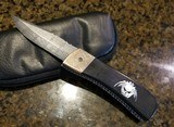 SCALE RELEASECUSTOM AUTO by CJ DEUBEL~ PEARL INLAY / COPPER LINED MICARTA / FILEWORK / DAMASCUS / MOKUME - 2 of 7