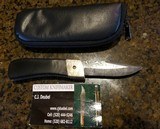 SCALE RELEASECUSTOM AUTO by CJ DEUBEL~ PEARL INLAY / COPPER LINED MICARTA / FILEWORK / DAMASCUS / MOKUME - 3 of 7