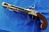 1840's English BOARDING PISTOL with Spring BAYONET
Muzzle loader Huge Bore ENGRAVED - 3 of 13