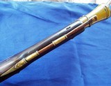 DUNDERDALE MABSON
English BRASS
BOARDING FLINTLOCK
(1700-1817) BLUNDERBUSS Spring activated BAYONET - 8 of 16