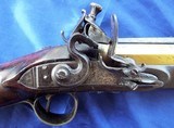 DUNDERDALE MABSON
English BRASS
BOARDING FLINTLOCK
(1700-1817) BLUNDERBUSS Spring activated BAYONET - 5 of 16