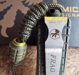 MICROTECH KNIVES ~ FRAG OFF Series
COMBAT TROODON Grenade Green, Double reverse full Serrated NIB - 5 of 7