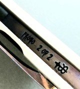 RICK BARRETT CUSTOM FOLDER RARE SAN MAI DAMASCUSTITANIUMFLIPPER KNIFEPROTOTYPE #2 of 2 - 2 of 4