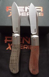 Enrique Pena
X-Series Dogleg Jack Knife Front Flipper by REATE NIB
(Brown or Green) Authorized Dealer - 5 of 5