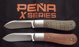 Enrique Pena
X-Series Dogleg Jack Knife Front Flipper by REATE NIB
(Brown or Green) Authorized Dealer