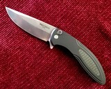 PRO-TECH CAMBRIA MANUAL FLIPPER KNIFE BLACK/CARBON FIBER/SW 3.5" #178/200
