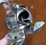 COLT SAA 7.5" Barrel NICKEL 3rd GEN. Pristine 45 Colt in Box - 12 of 16