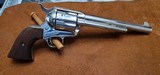 COLT SAA 7.5" Barrel NICKEL 3rd GEN. Pristine 45 Colt in Box - 1 of 16