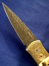 PRO-TECH 2023 ULTIMATE CUSTOM GODSON ~ANCIENT MASTADON IVORY~ ITALIAN ENGRAVED BRONZE/AL - 7 of 9