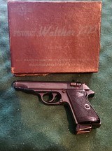 MANURAIN WALTHER PP 32 ACP 2 7rd mags originalbox and paperwork - 1 of 6