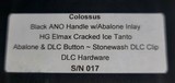 Heretic Knives – Custom Colossus Abalone – Automatic OTF – Hand Ground Elmax Cracked Ice Tanto NIB - 7 of 7