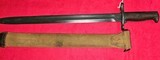 SPRINGFIELD MODEL 1905 BAYONET WITH 1910 SCABBARD - 2 of 4