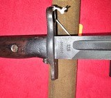 SPRINGFIELD MODEL 1905 BAYONET WITH 1910 SCABBARD - 4 of 4