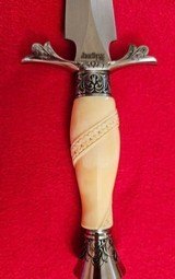 WILLIE RIGNEY DAGGER- From one of the masters of the ART DAGGER! - 3 of 10
