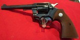 COLT OFFICIAL POLICE HEAVY BARREL 6 INCH 38 SPECIAL