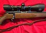 SAVAGE MK 2 BOLT ACTION RIFLE W/ SCOPE 22LR - 4 of 8