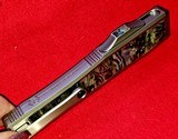 Heretic Knives CUSTOM NYX Stainless OTF with ABALONE INLAY D/A Hand ground Mirror Polish SER# 014 - 4 of 10